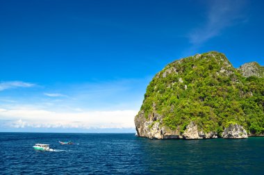Tayland 'daki güzel sahil manzarası