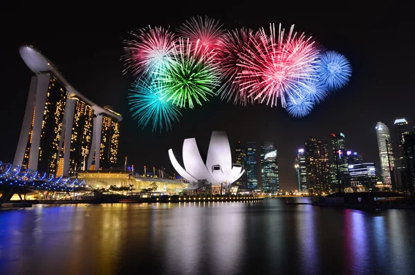 Marina Bay Sands in Singapore — Stock Photo, Image