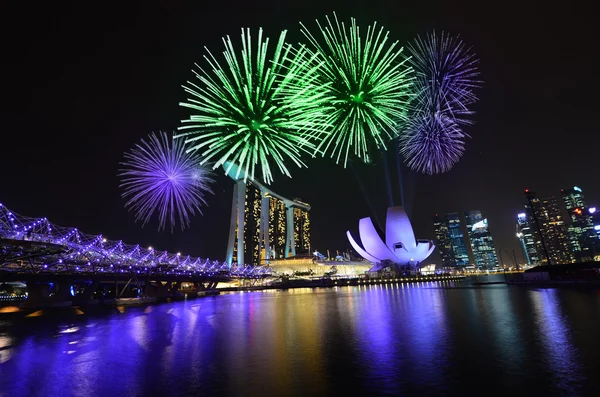Marina Bay Sands в Сингапуре — стоковое фото