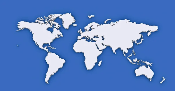 Mapa mundial —  Fotos de Stock