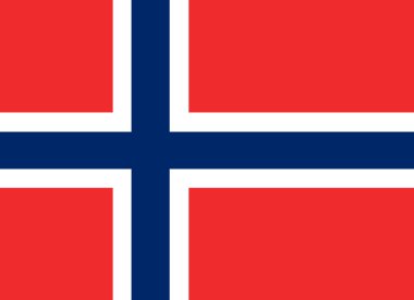 Norway flag clipart