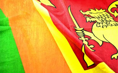 Sri lankan flag clipart