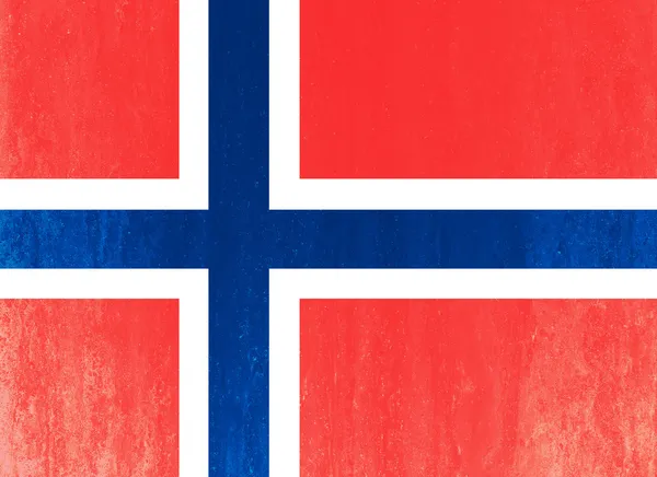 Bandeira da Noruega — Fotografia de Stock