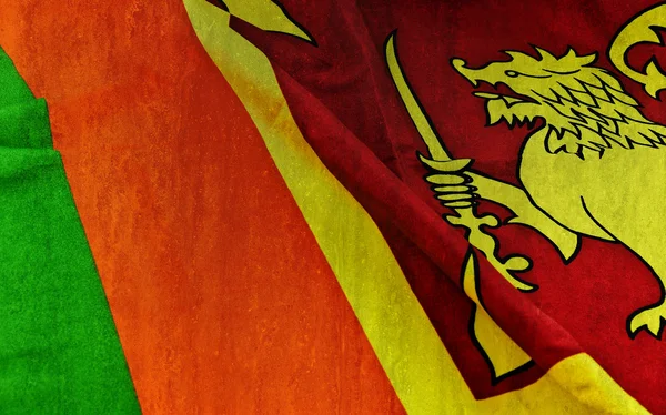 Sri Lankas flag - Stock-foto