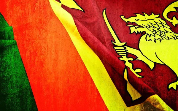 Srí Lanka-i zászló — Stock Fotó