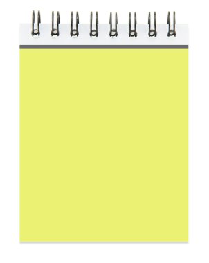 boş bir not defteri