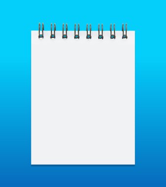 boş bir not defteri