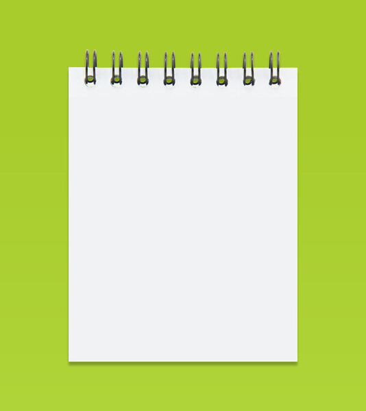 Бланк блокнота
