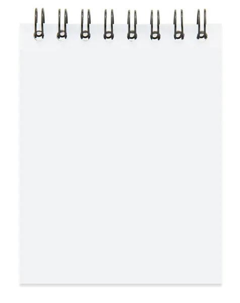 Blank notepad — Stock Photo, Image