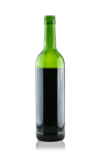 Botella de vino tinto — Foto de Stock