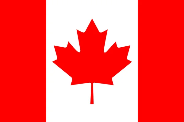 Kanadensisk flagg — Stockfoto