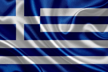 Yunanistan dalgalanan bayrak