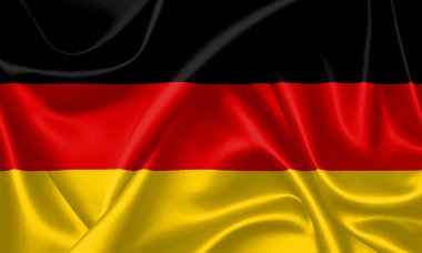 Almanya dalgalanan bayrak