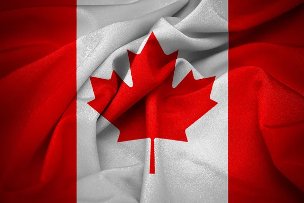 Canada waving flag — Stock Photo, Image