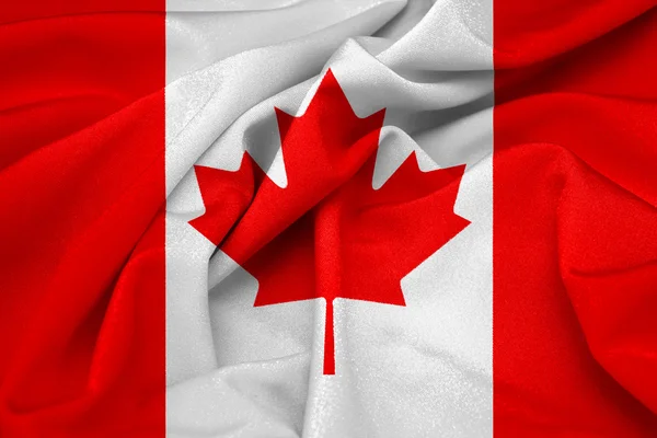 Canada waving flag — Stock Photo, Image