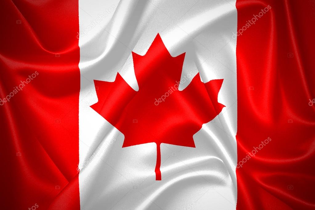 Canada waving flag