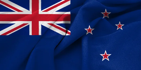 Australia waving flag — Stock Photo, Image