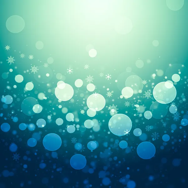 Snowflake Christmas background — Stock Photo, Image