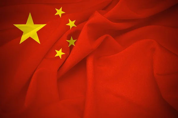 Kiinan lippu — kuvapankkivalokuva