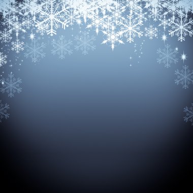 Kar taneli Noel arkaplanı