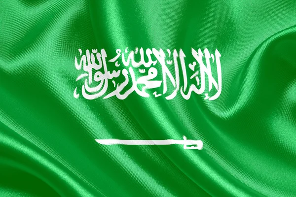 Saudi Arabia flag — Stock Photo, Image