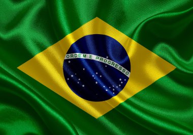 Brazil flag clipart