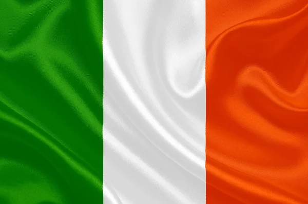Италия размахивает флагом — стоковое фото