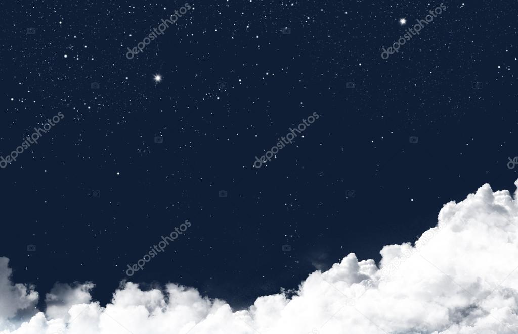 Stars in the night sky