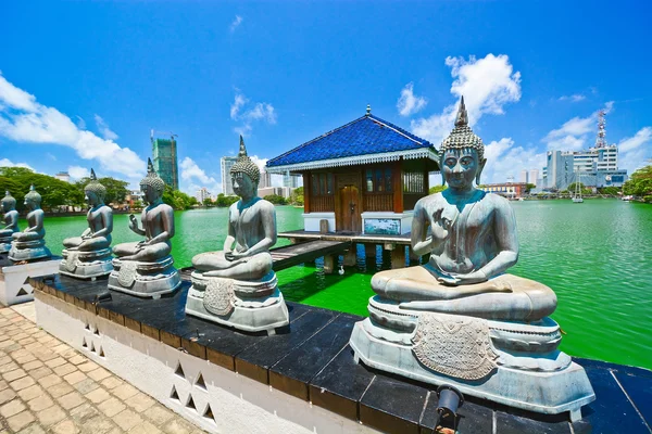 Il Tempio di Seema Malaka a Colombo — Foto Stock