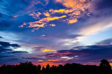 Sri Lanka 'da gün batımı