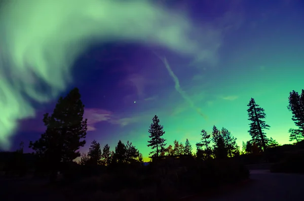 Luces del Norte, Aurora Boreal —  Fotos de Stock