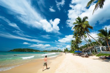 güzel bir plaj sri Lanka