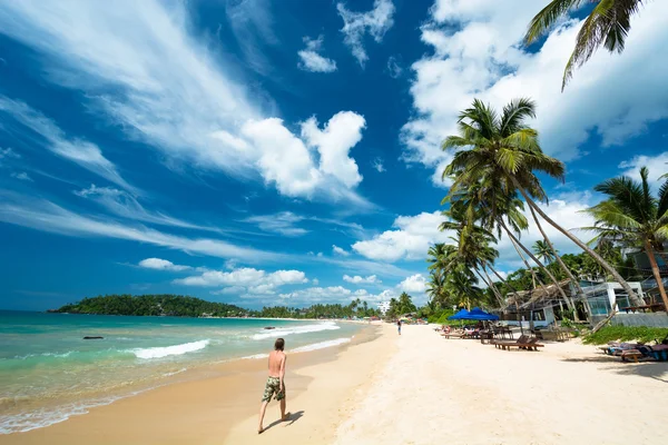 Krásné pláže na Srí Lance — Stock fotografie
