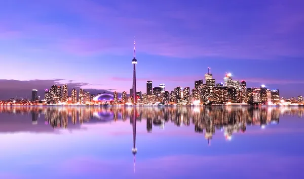 Toronto Canada skyline Stok Gambar