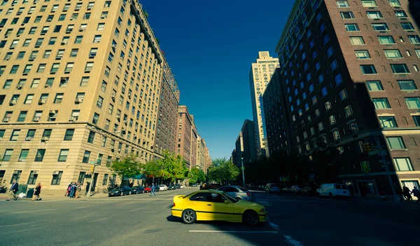 Auto in strada, NYC — Foto Stock