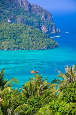 Phi phi Adası andaman Denizi, phuket, krabi, Tayland