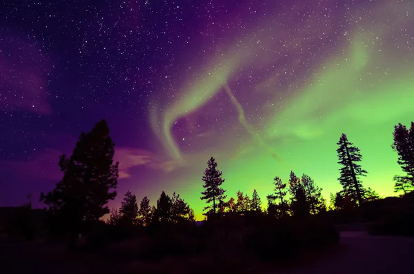 Luces boreales — Foto de Stock