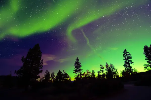 Luces boreales — Foto de Stock