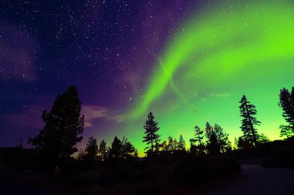 Luces boreales — Foto de Stock