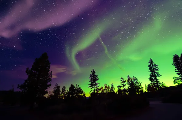 Luces boreales — Foto de Stock