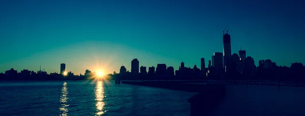 Ciudad de Nueva York skyline —  Fotos de Stock