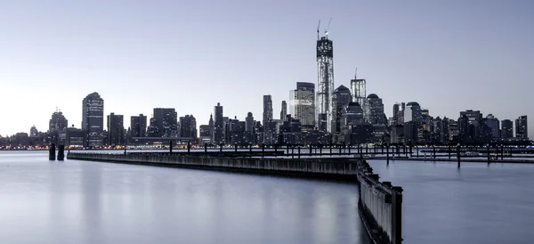 Skyline von New York City — Stockfoto