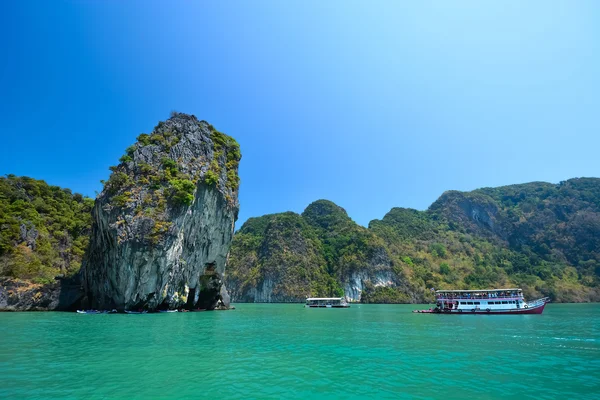 Schöne thailändische Strandlandschaft — Stockfoto