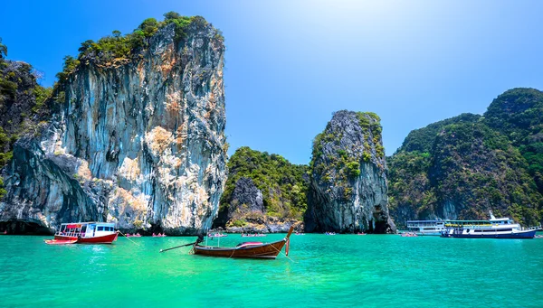 Linda paisagem praia Tailândia — Fotografia de Stock