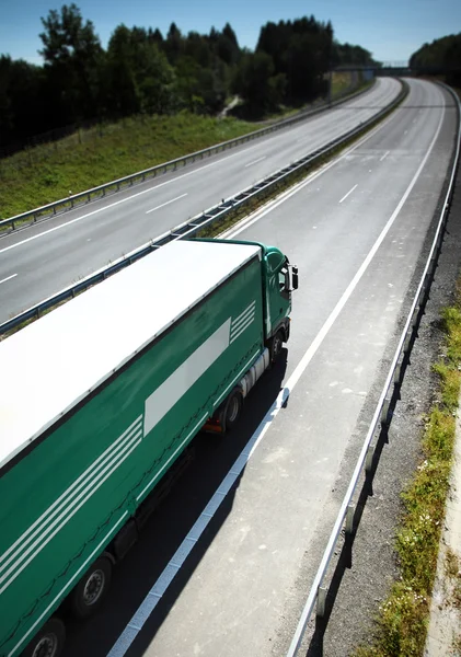 Truck on the road — Stock Photo, Image