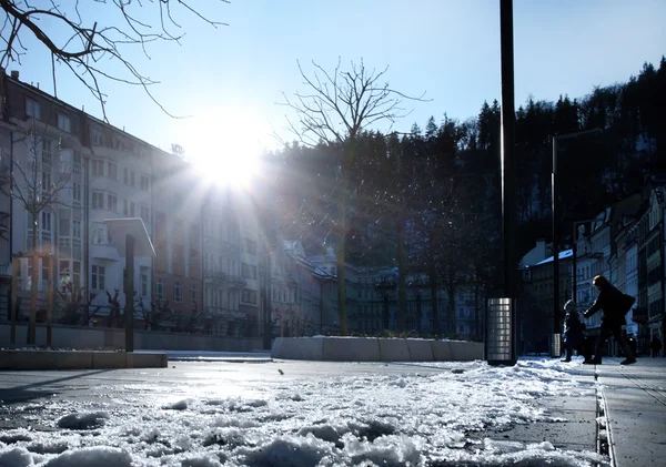 Ciudad en invierno —  Fotos de Stock