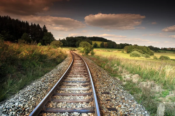 manzara içinde tren