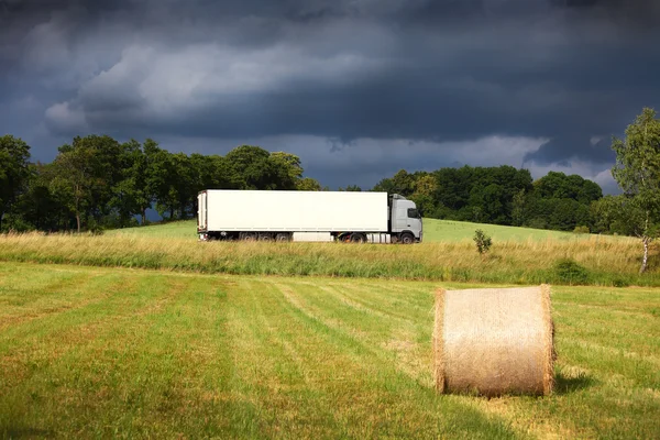 Truck on the road — Stock Photo, Image
