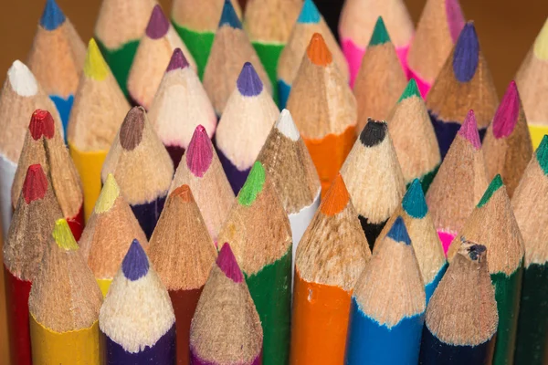 Coloured 的铅笔 — 图库照片