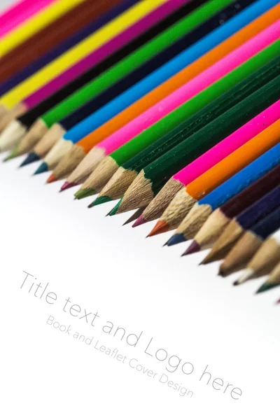 Color de los lápices —  Fotos de Stock
